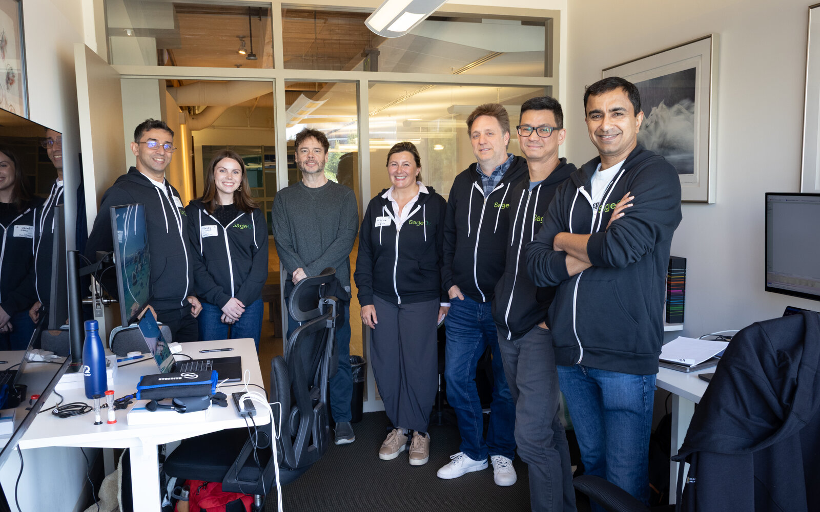 SageOx team at event